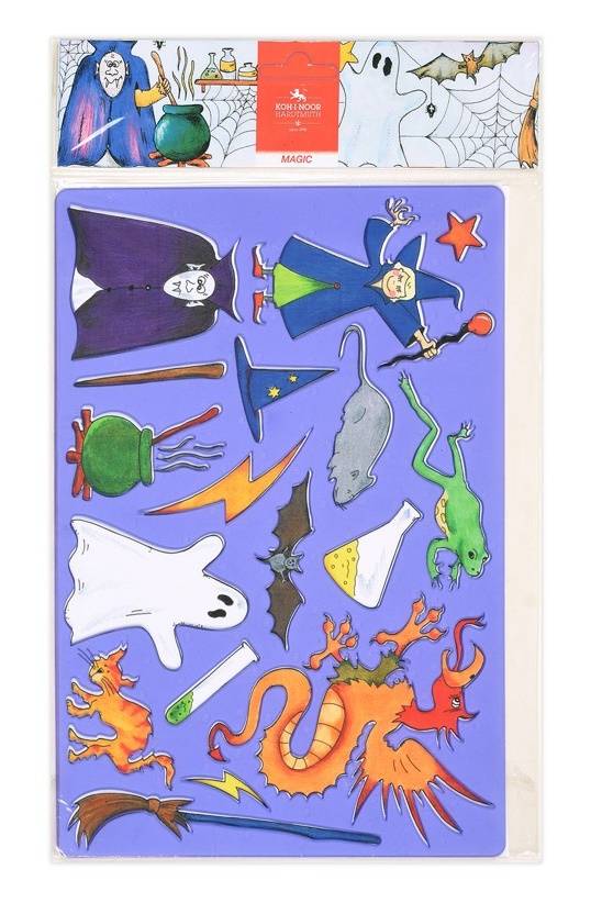 Трафарет Koh-I-Noor MAGIC 9820010001PS фиолетовый
