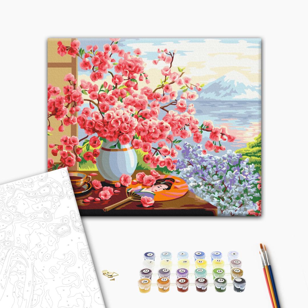 Картина по номерам 40x50см Brushme BS51595 Японский натюрморт в коробке