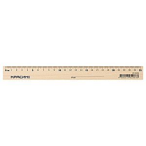 Rigla lemn -25009, 25 cm