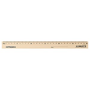 Rigla lemn -30010, 30 cm