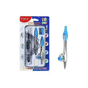 Set pentru desen liniar, 19018YL, 10 piese