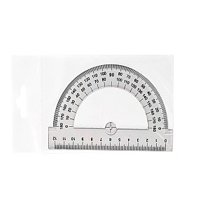 Raportor Centropen 180 grade 9503/01, 12 cm