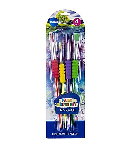 Set pensule Centrum 80939, 4 bucati, nailon: 2;4;4;8