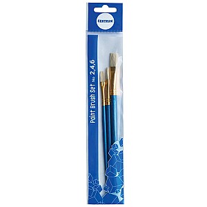 Set pensule 80856, 3 bucati, par aspru: 2;4;6