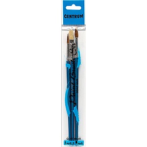 Set pensule 89471, 3 bucati , par aspru: 6;8;6