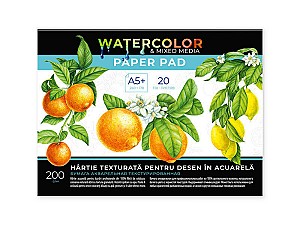 Album pentru acuarela 0011SB, A5+, 20 foi