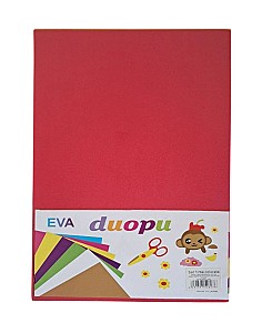 Set hartie color ST02607 EVA A4, 10 culori
