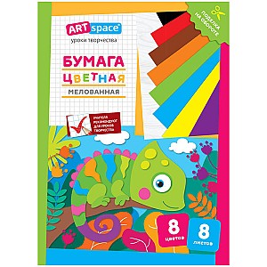 Set hartie color ArtSpace 8 culori, 8 foi 28788