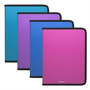 Mapa cu fermoar ErichKrause 50350 Diagonal Vivid A4, asortat