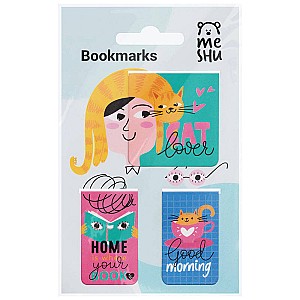 Semne de carte magnetice MESHU Cat Lover 342166, 3buc