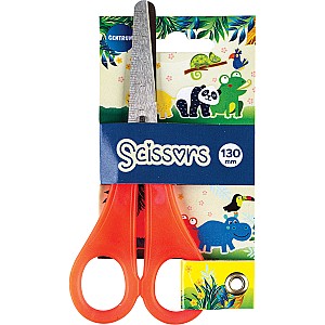 Foarfece Centrum 80182 Zoo 13 cm, cu rigla