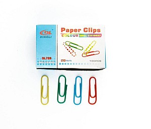 Clame 28 mm, 28CLR DL, colorate, 100 bucati