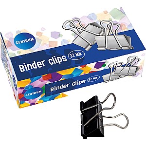 Bindere Centrum 80135, 32mm, negru, 12 buc.