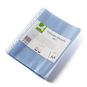 Folii de protectie Q-CONNECT KF00423, A4, 120mkm, 100 bucati
