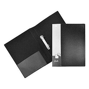 Mapa din plastic cu 2 inele 5302A HJ, A4, asortat