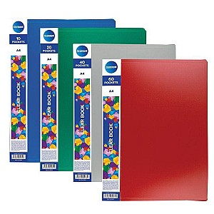 Mapa din plastic cu 10 folii Centrum 80034 A4, asortat