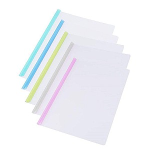 Mapa plastic cu bagheta 5004 DL, A4, asortat