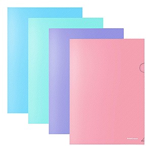 Mapa-colt ErichKrause 50170 Diagonal Pastel A4, asortat