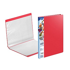 Mapa din plastic cu 10 folii 91200 A4, rosu