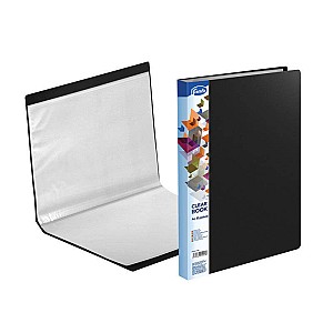 Mapa din plastic cu 30 folii 91205, A4, negru