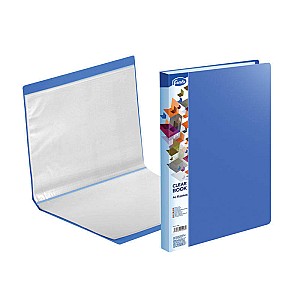 Mapa din plastic cu 30 folii 91206, A4, albastru