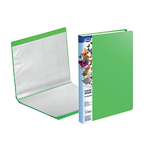 Mapa din plastic cu 30 folii 91207, A4, verde