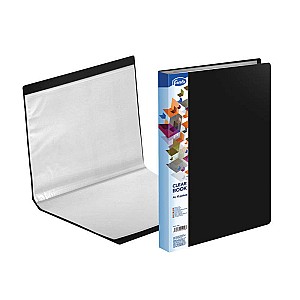 Mapa din plastic cu 40 folii 91209, A4, negru