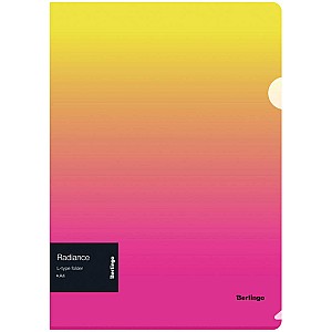 Mapa-colt Berlingo LFpA4001 Radiance A4 200 mkm, galben-roz