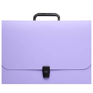 Servieta ErichKrause Matt Pastel 53304, A4, 1 sectie, violet