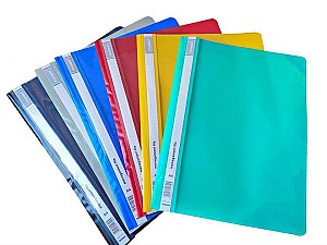 Mapa din plastic cu sina 320 CY, A4, portocaliu