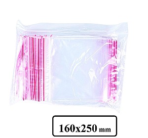 Pungi Ziplock OFFICE PRODUCTS 160x250mm, 100 buc
