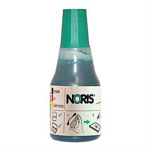 Vopsea pentru stampila Noris, 30 ml., verde