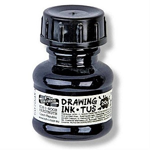 Tus pentru desen liniar 1417010 K-I-N, 20 gr., negru