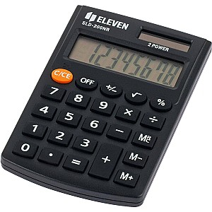 Calculator Eleven SLD200NR, 8 digits, negru