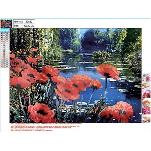 Mozaic cu diamante Centrum 89633 Maci 5D 30x40cm