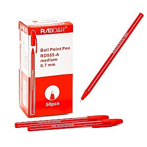 Pix cu bila AIHAO 555, 0,7 mm, rosu