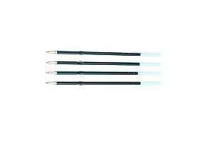 Rezerva pix cu urechiuse Aihao, 0,7 mm, albastru