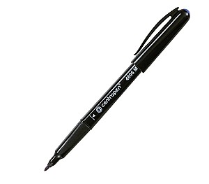 Marker CD-PEN Centropen 4606, 1 mm, albastru