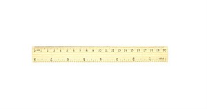Rigla lemn 20 cm