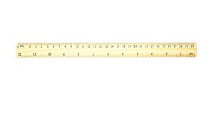 Rigla lemn 30 cm