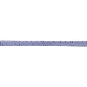 Rigla din plastic 81828, 50 cm, transparenta