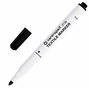 Carioca pentru textile Centropen 2739 negru