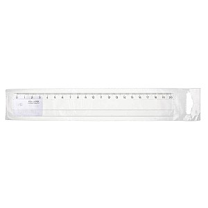 Rigla din plastic 742551 Koh-I-Noor, 20 cm, transparenta
