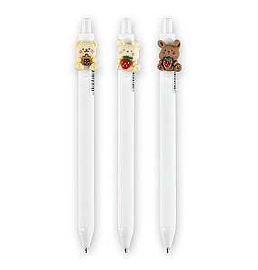 Pix cu bila Centrum 89987 Bear&Rabbit 0.7 mm, albastru