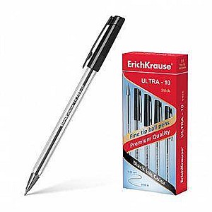 Pix cu bila pe ulei ErichKrause ULTRA-10 13874, 0,7 mm, negru