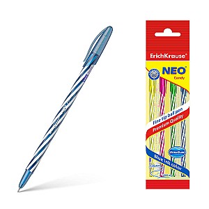 Set pixuri cu bila ErichKrause Neo 47508, 0,7mm, 4 bucati
