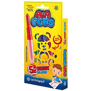 Набор воздушных фломастеров Centropen 5 цветов 1500/05 Bright