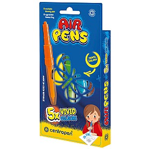 Набор воздушных фломастеров Centropen 5 цветов 1500/05 Vivid