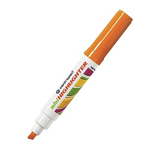 Marker text mini Centropen 8052, 1-4, 6mm, portocaliu