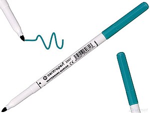 Маркер стираемый Centropen 2507, 1-2мм, зеленый